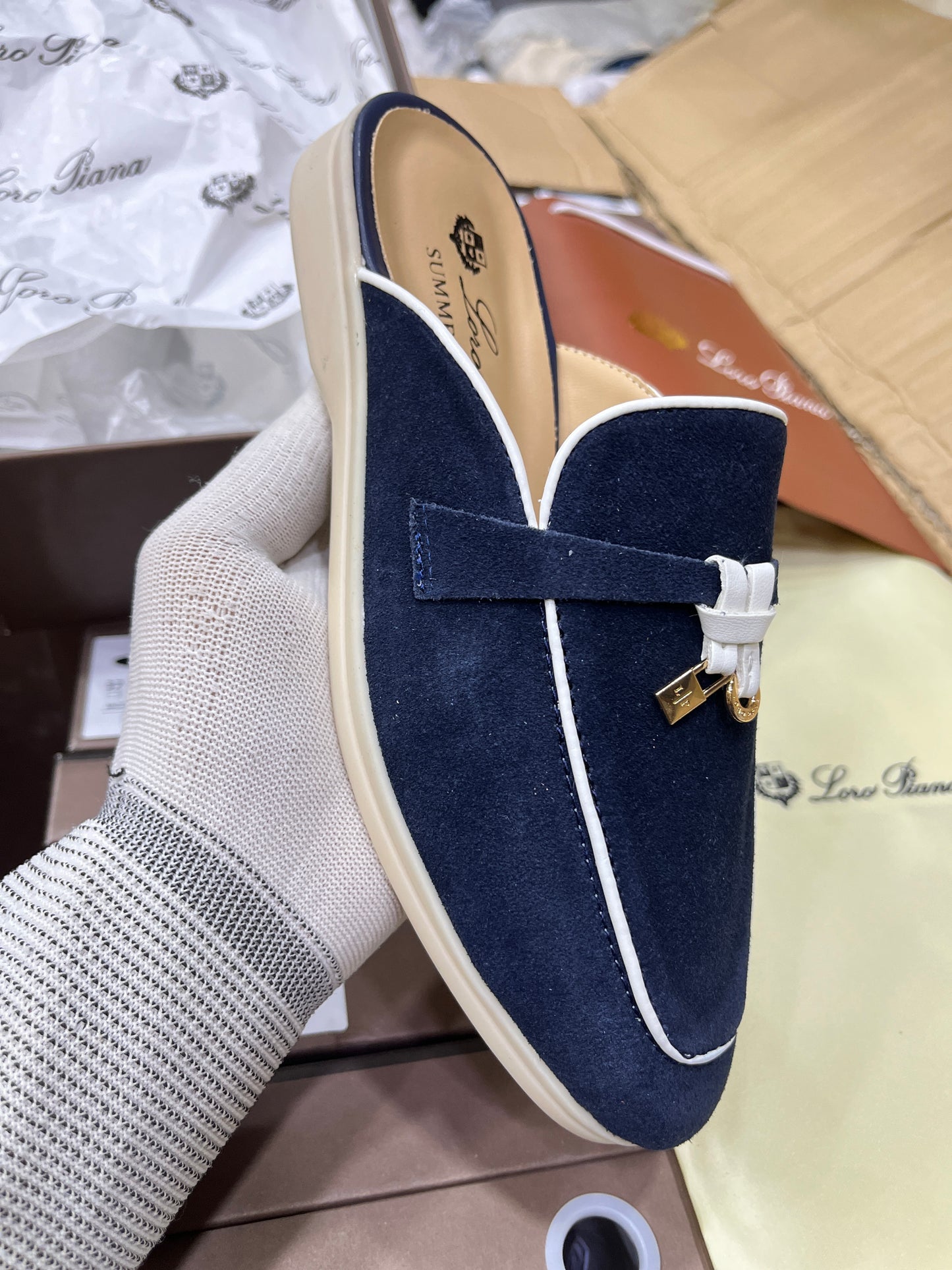 LP Summer Walk Suede Mules in 6 Colours