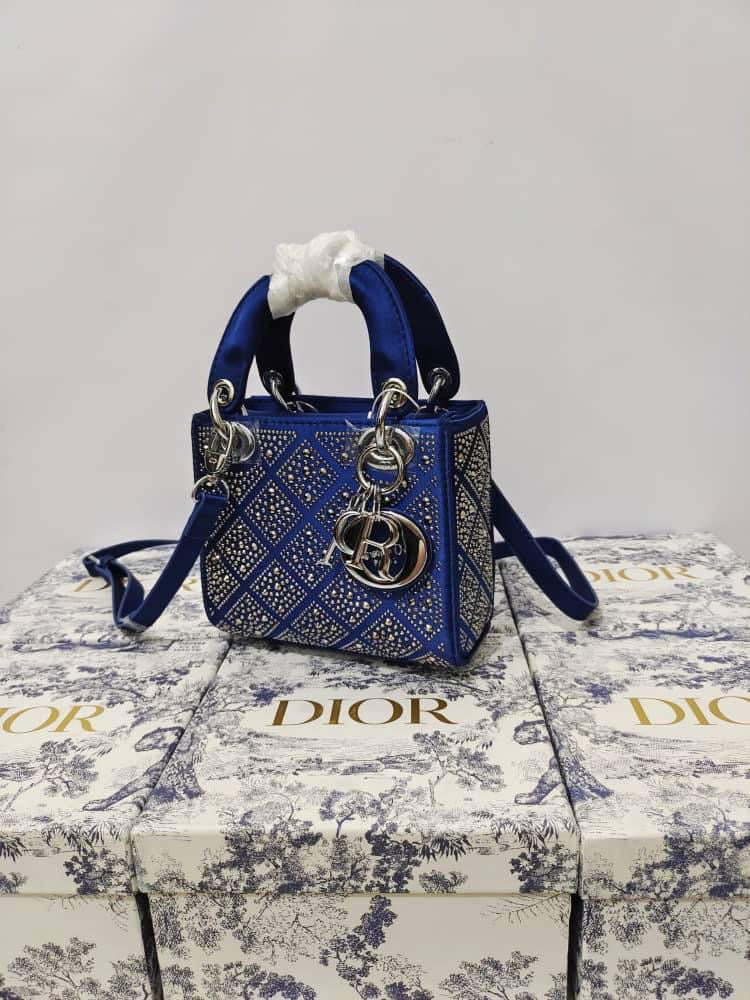 D I O R Stone Studded Bag