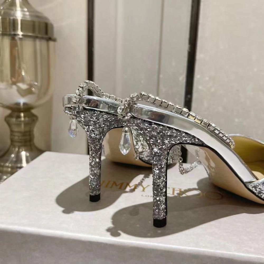 JIMMY CHOO GLITTER HEEL