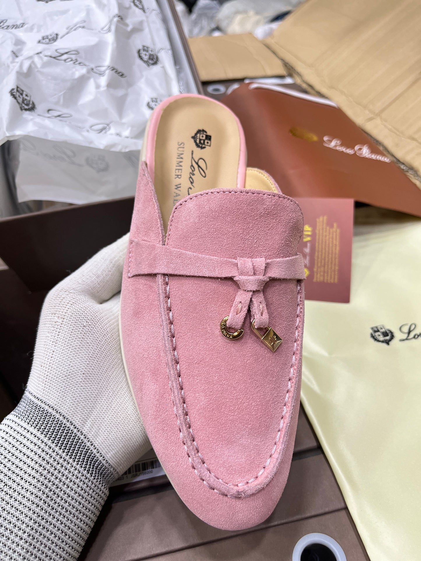 LP Summer Walk Suede Mules in 6 Colours