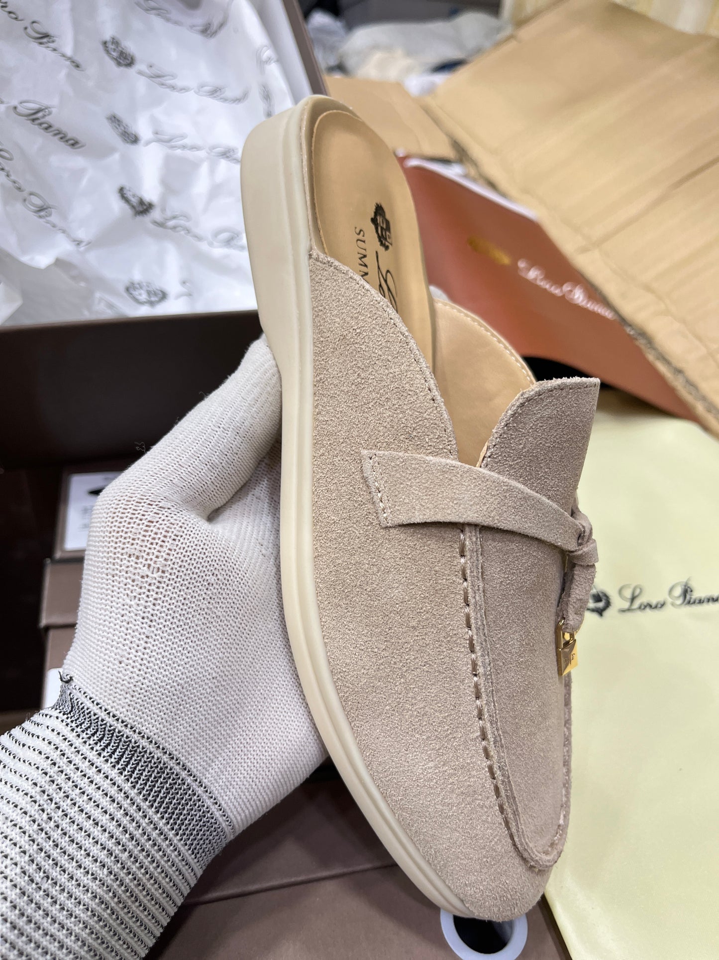 LP Summer Walk Suede Mules in 6 Colours