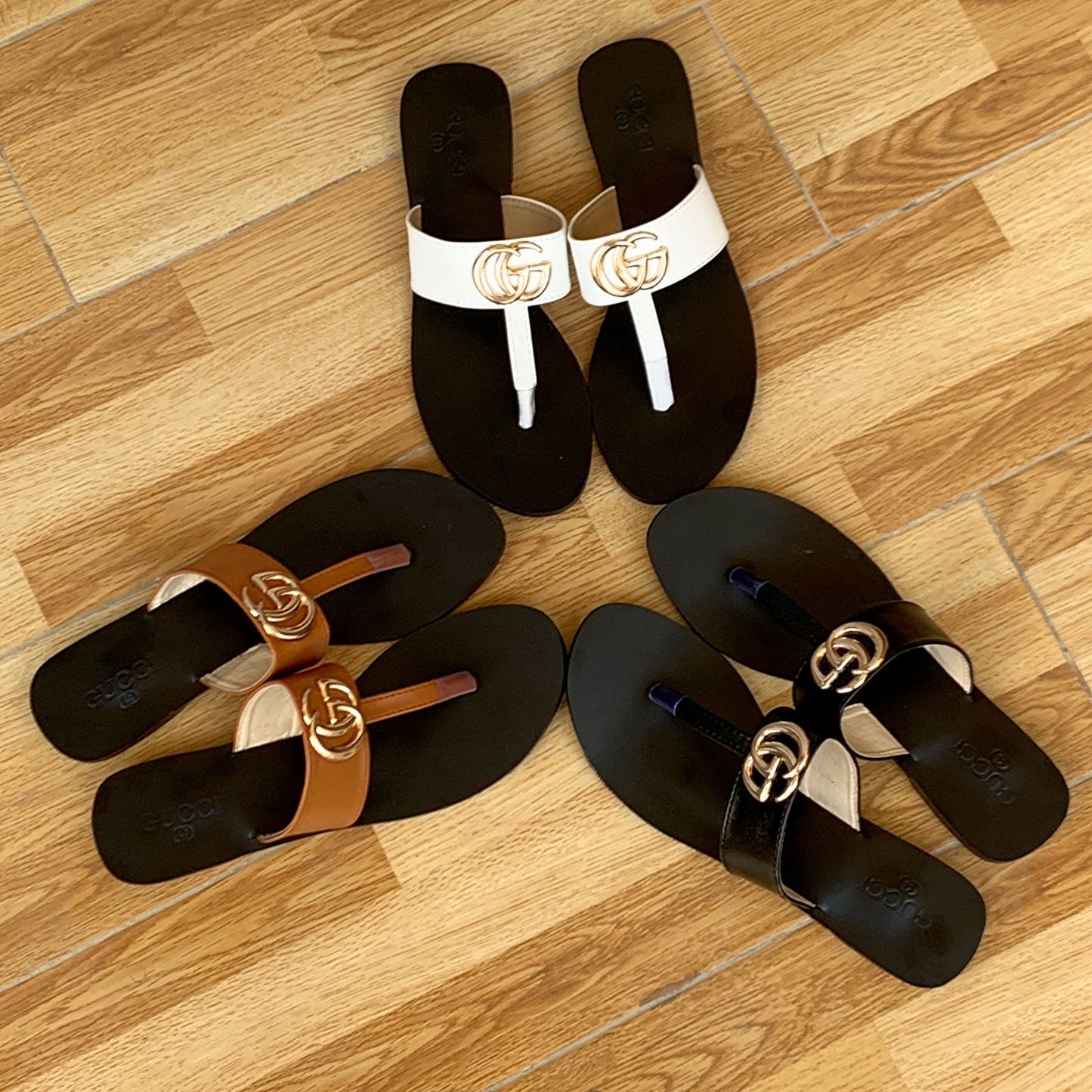 GG Logo Slippers in 4 Amazing Colours