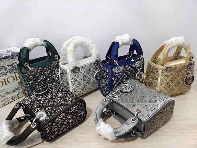 D I O R Stone Studded Bag