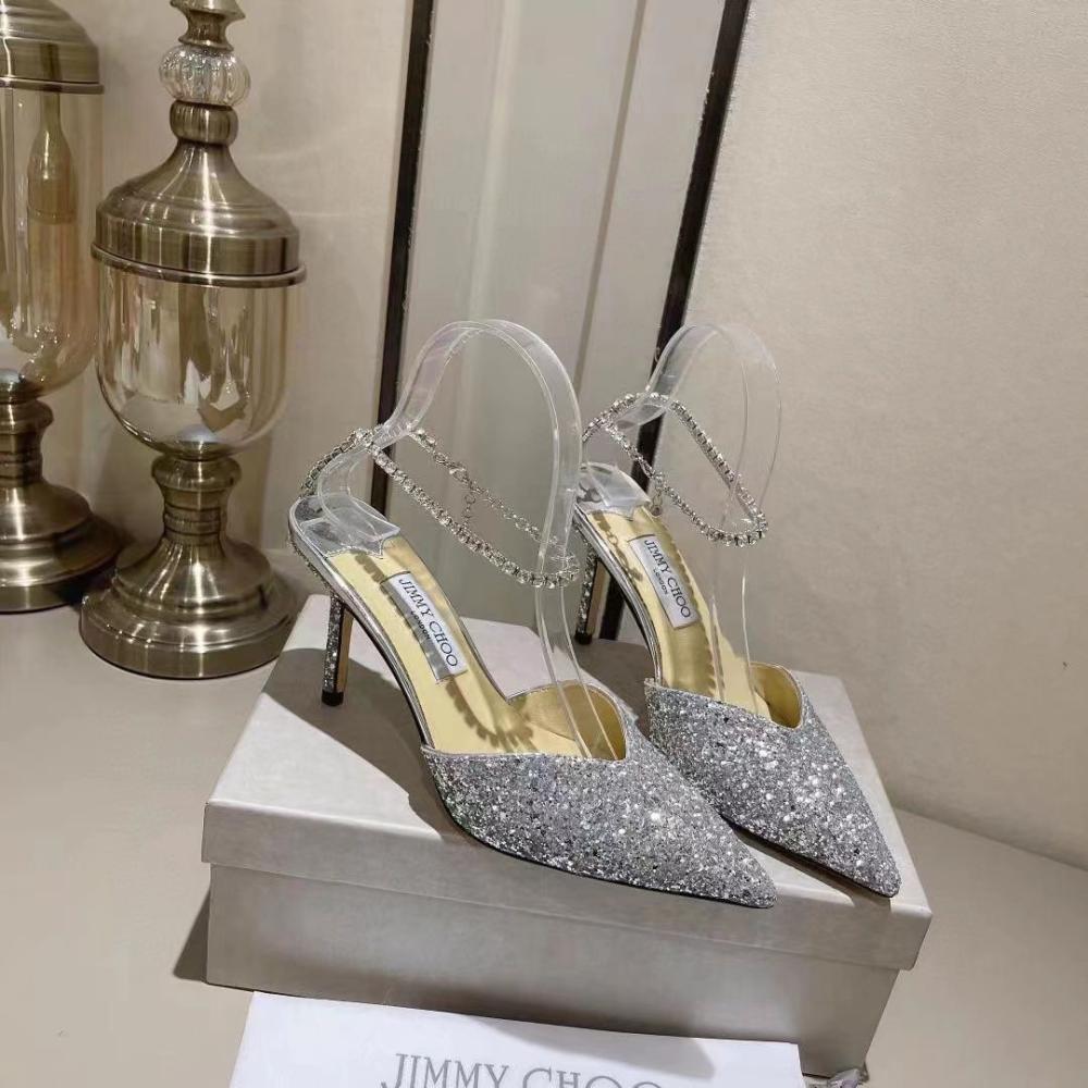 JIMMY CHOO GLITTER HEEL