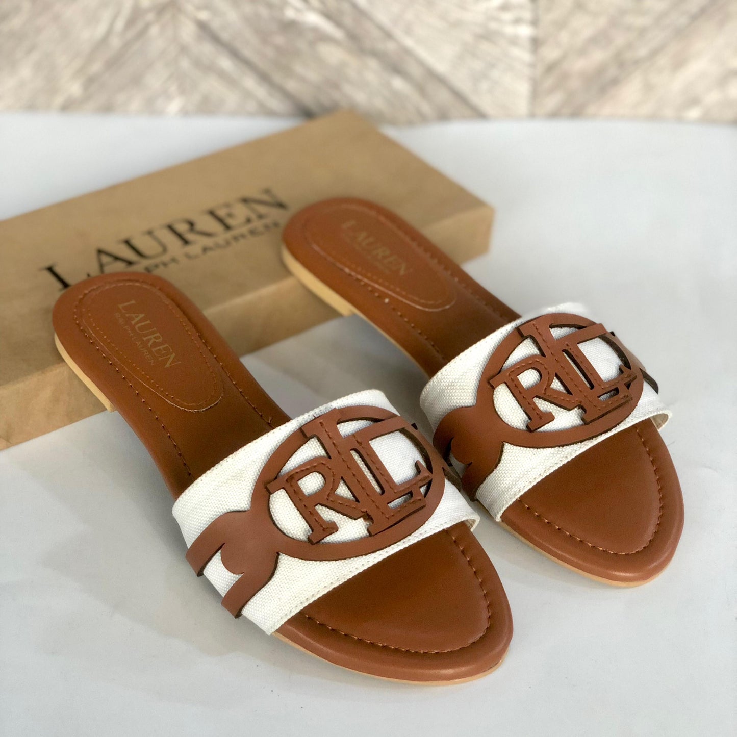 RL Brown/ White