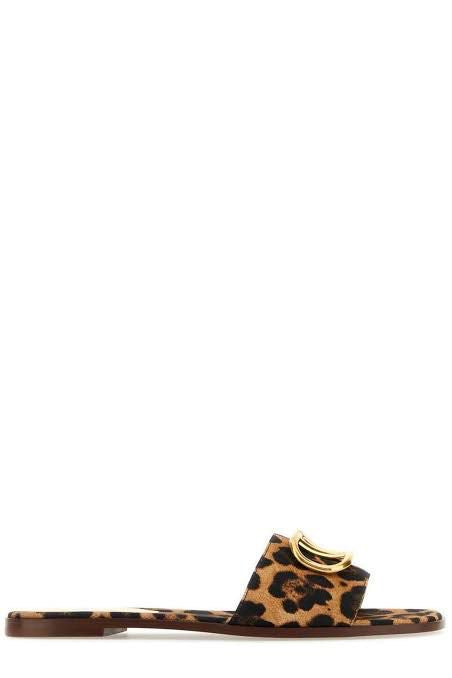 Valentino Tiger Print Flats