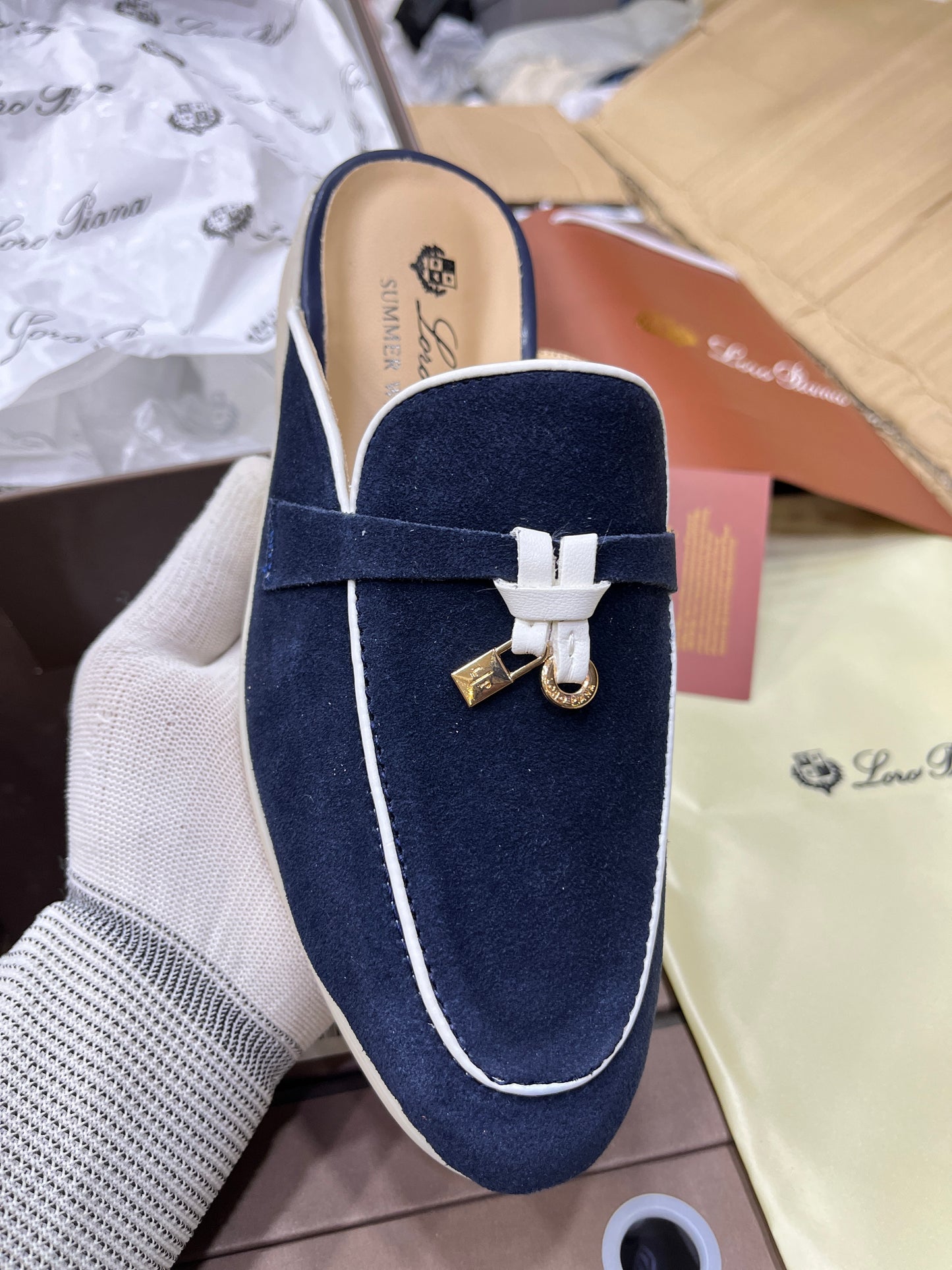 LP Summer Walk Suede Mules in 6 Colours