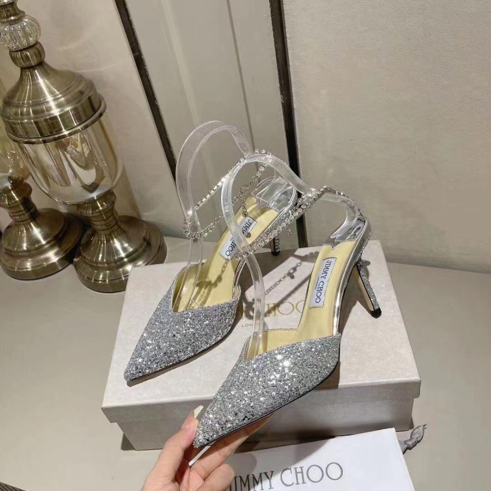 JIMMY CHOO GLITTER HEEL