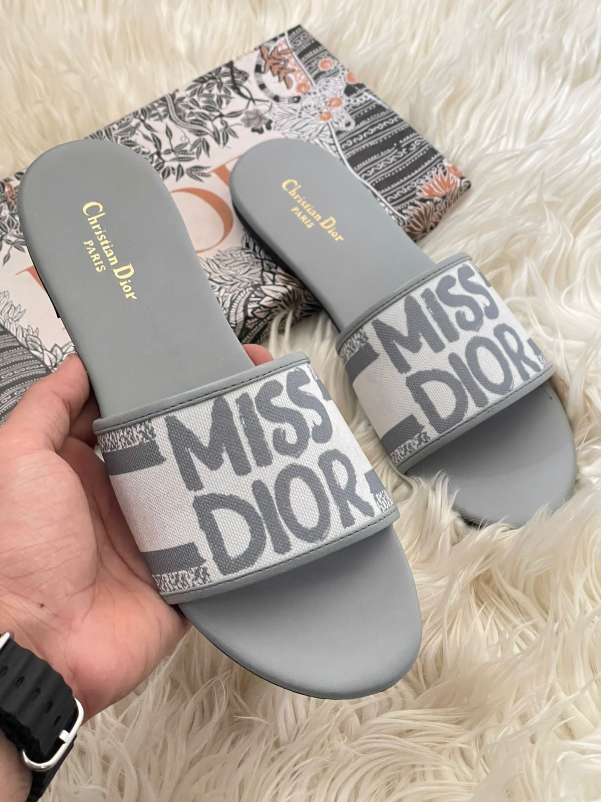 Miss Dior Slides