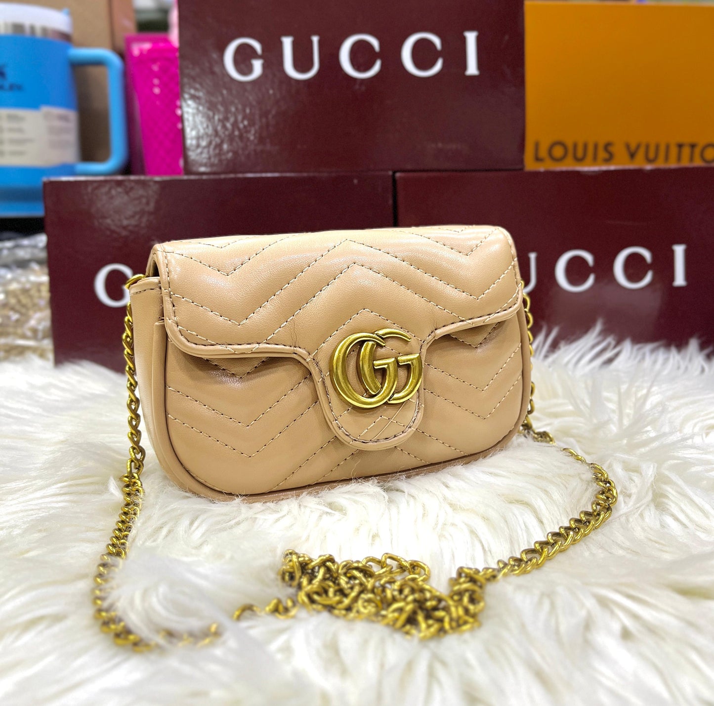 G U C C I Marmont Mini Shoulder Bag