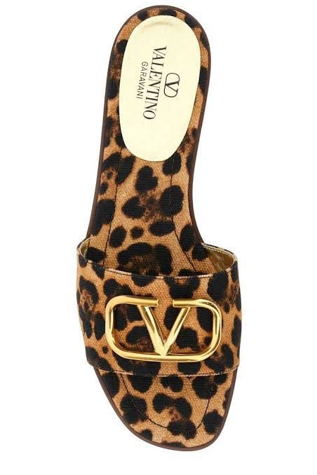 Valentino Tiger Print Flats