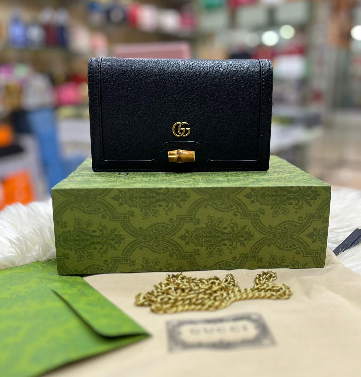 GG Diana Mini Bamboo Cross Body