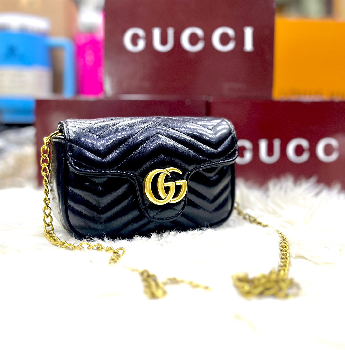 G U C C I Marmont Mini Shoulder Bag