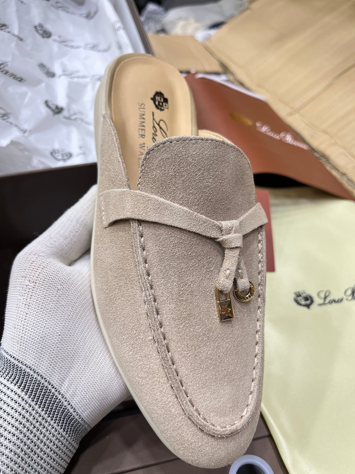 LP Summer Walk Suede Mules in 6 Colours