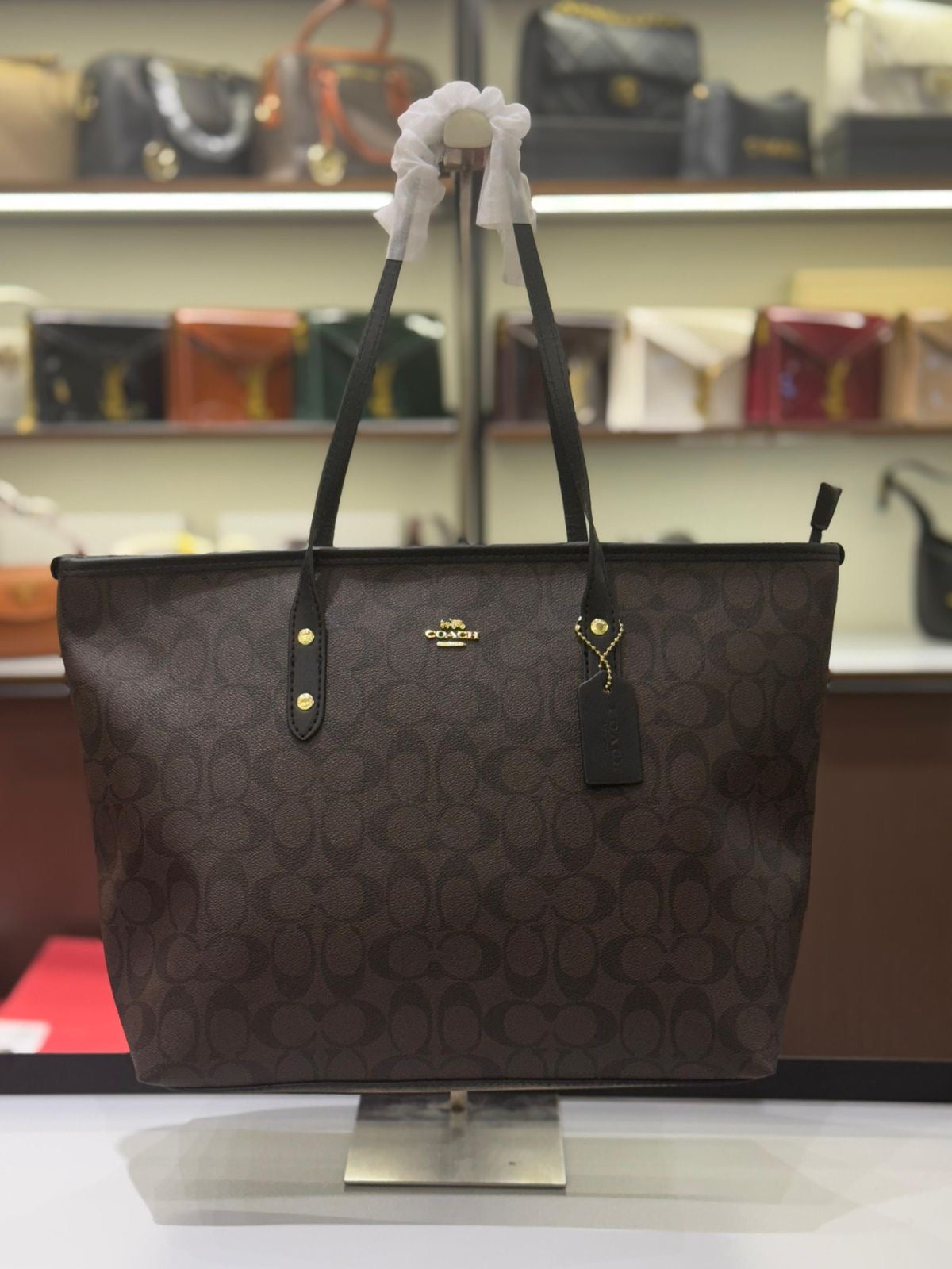 COACH TOTE BAG IN SIGNATURE CANVAS