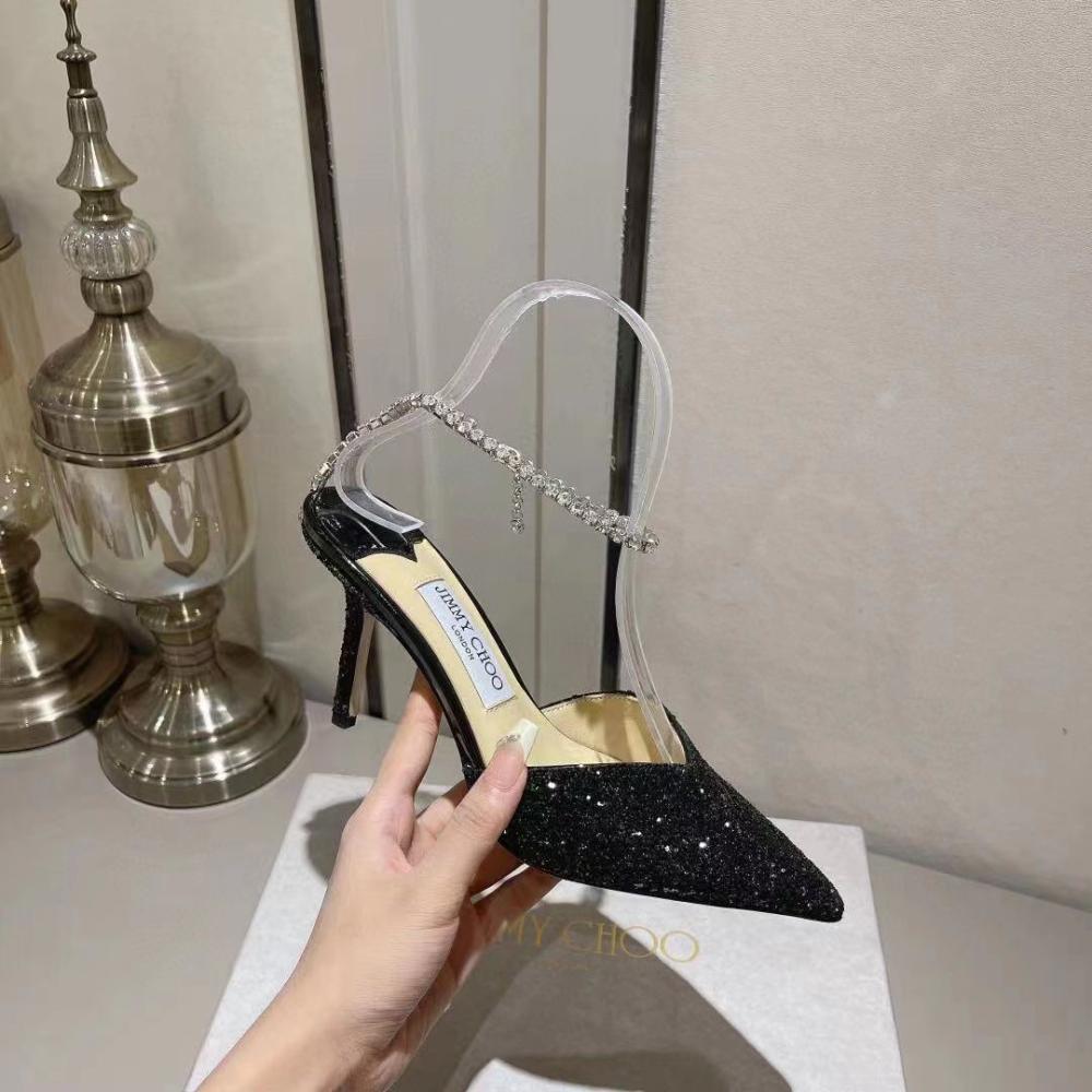 JIMMY CHOO GLITTER HEEL