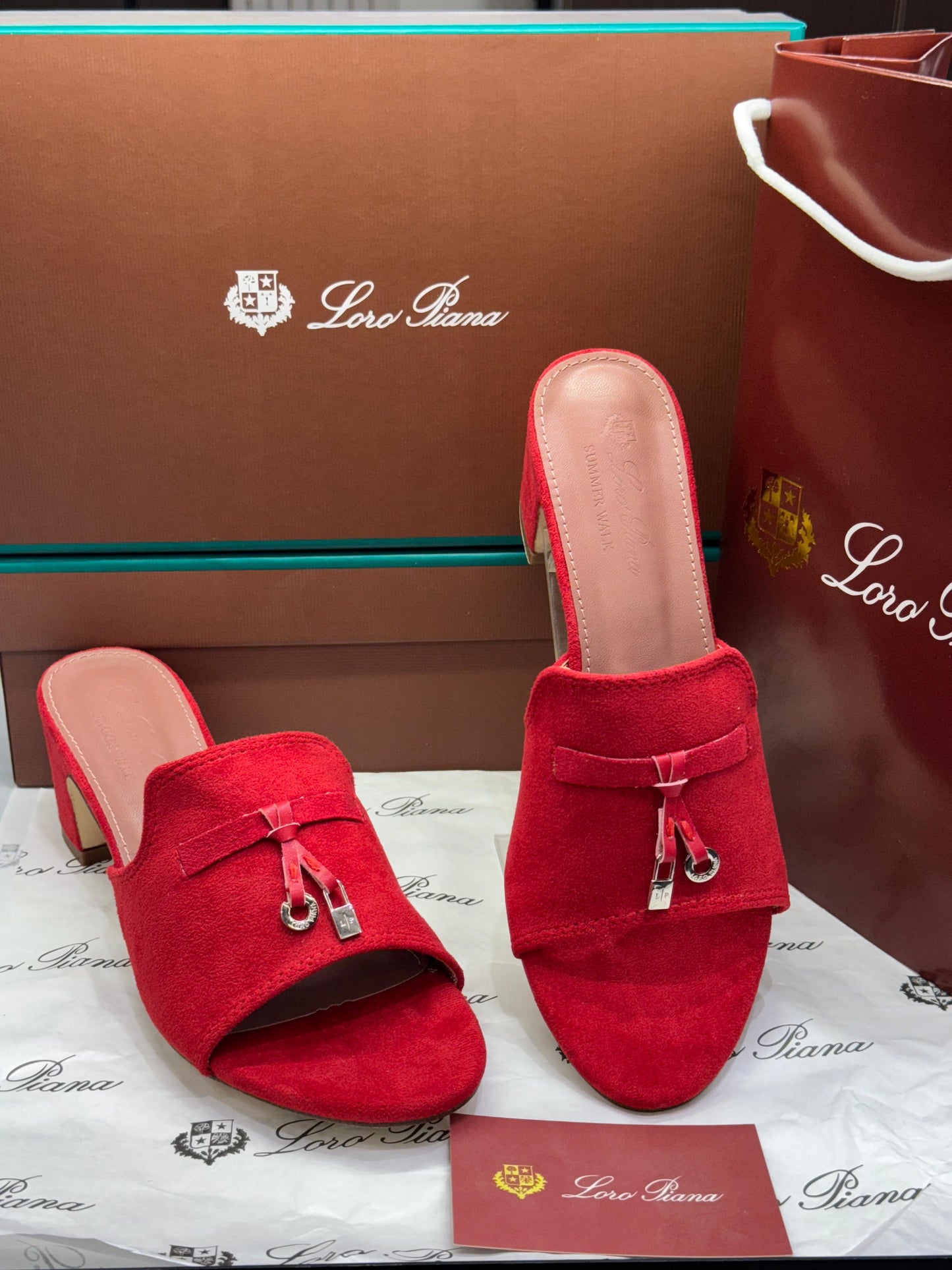 LORO PIANA SUMMER CHARMS SANDALS
