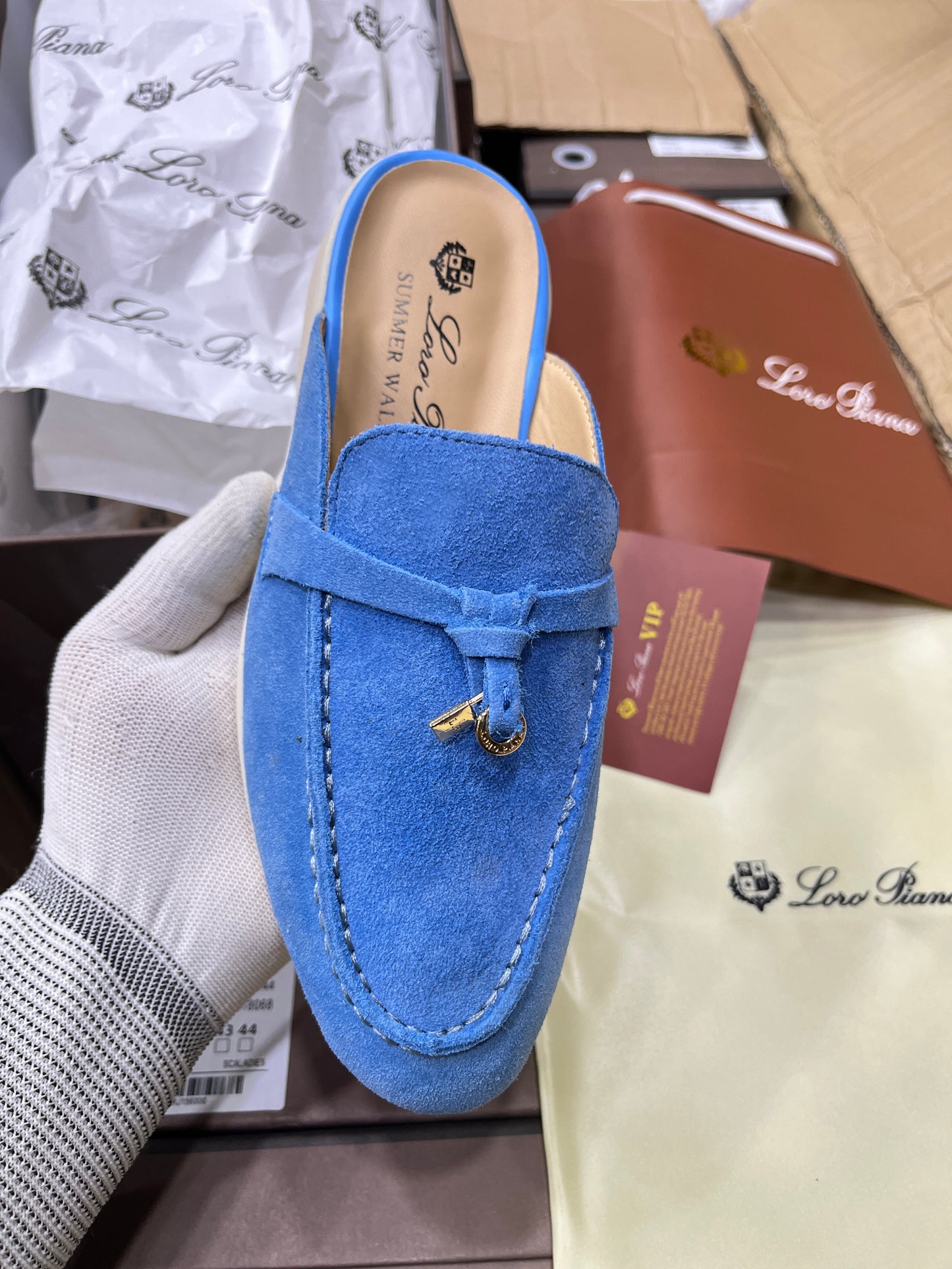 LP Summer Walk Suede Mules in 6 Colours