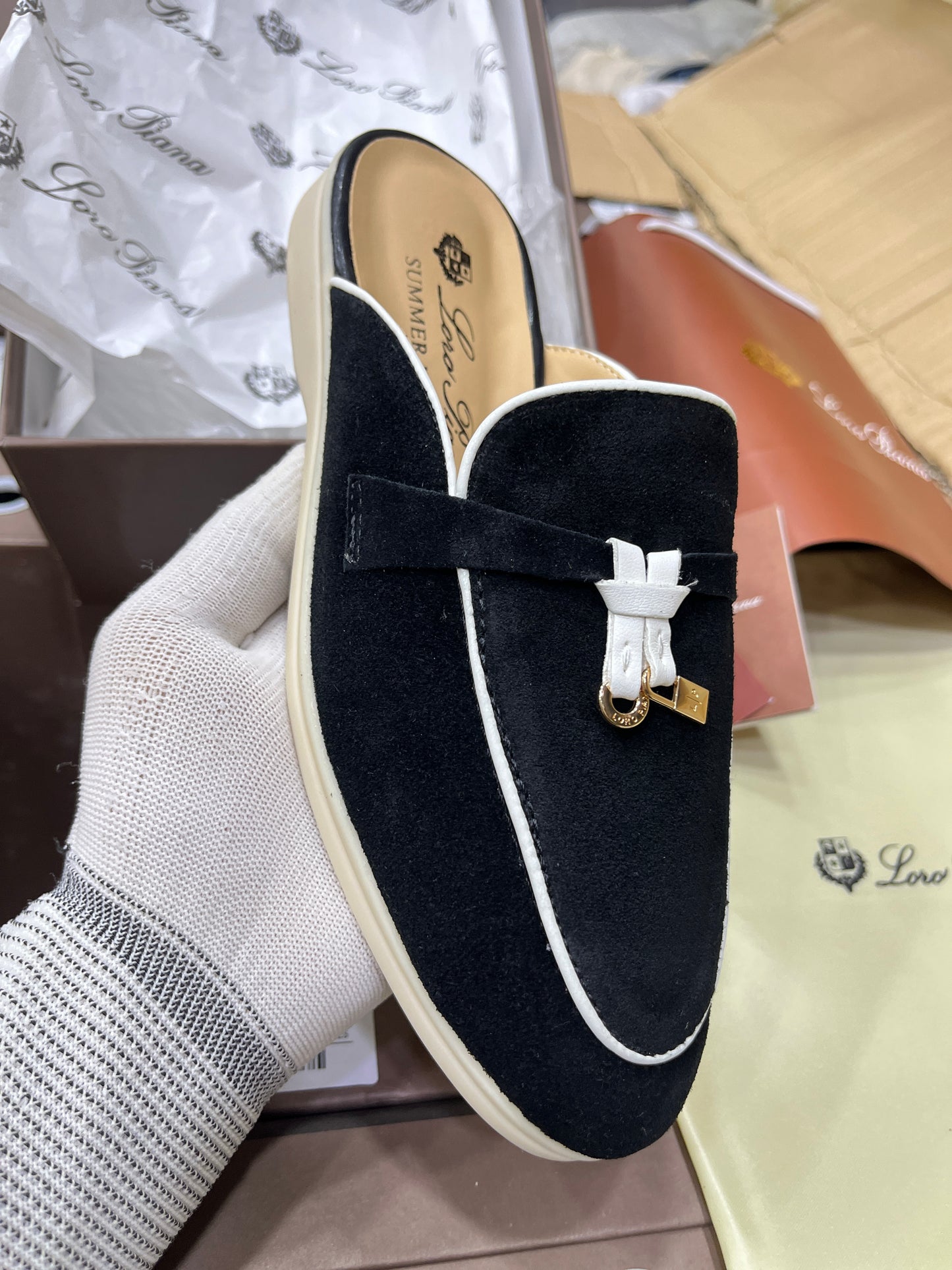 LP Summer Walk Suede Mules in 6 Colours