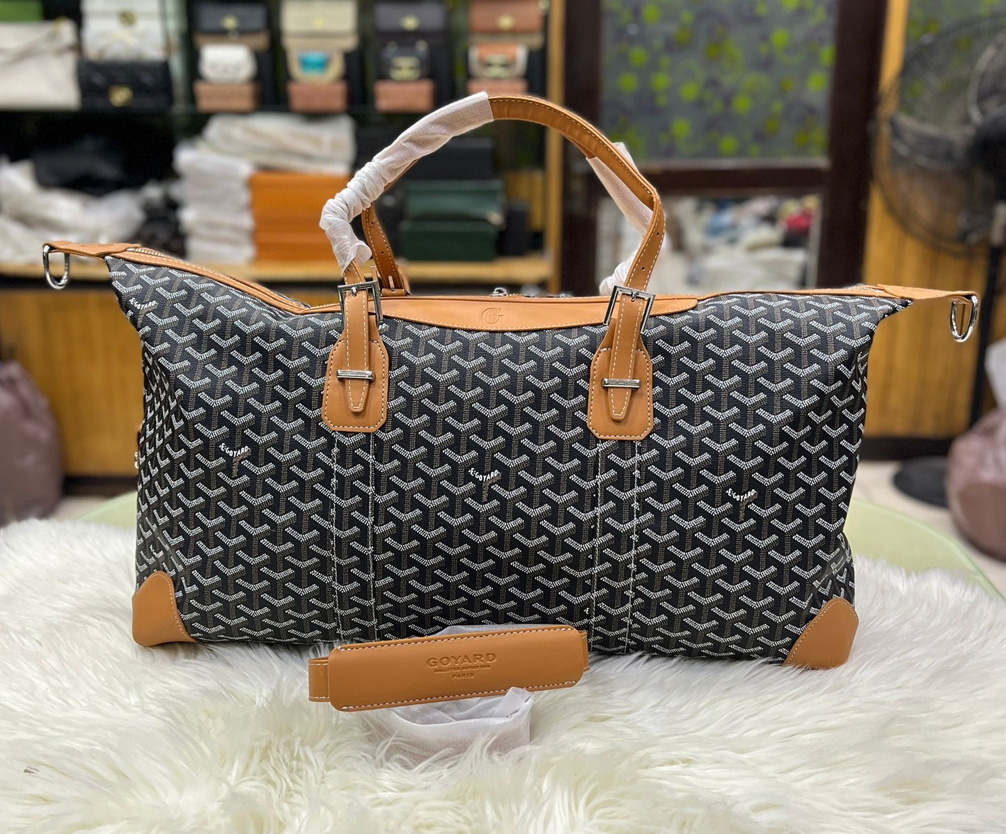 GOYARD Boeing 55 Travel Bag