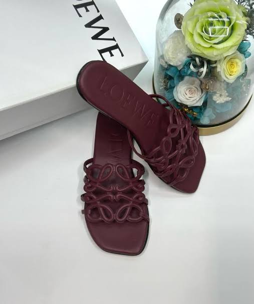 LOEWE PETAL ANGRAM SLIDES