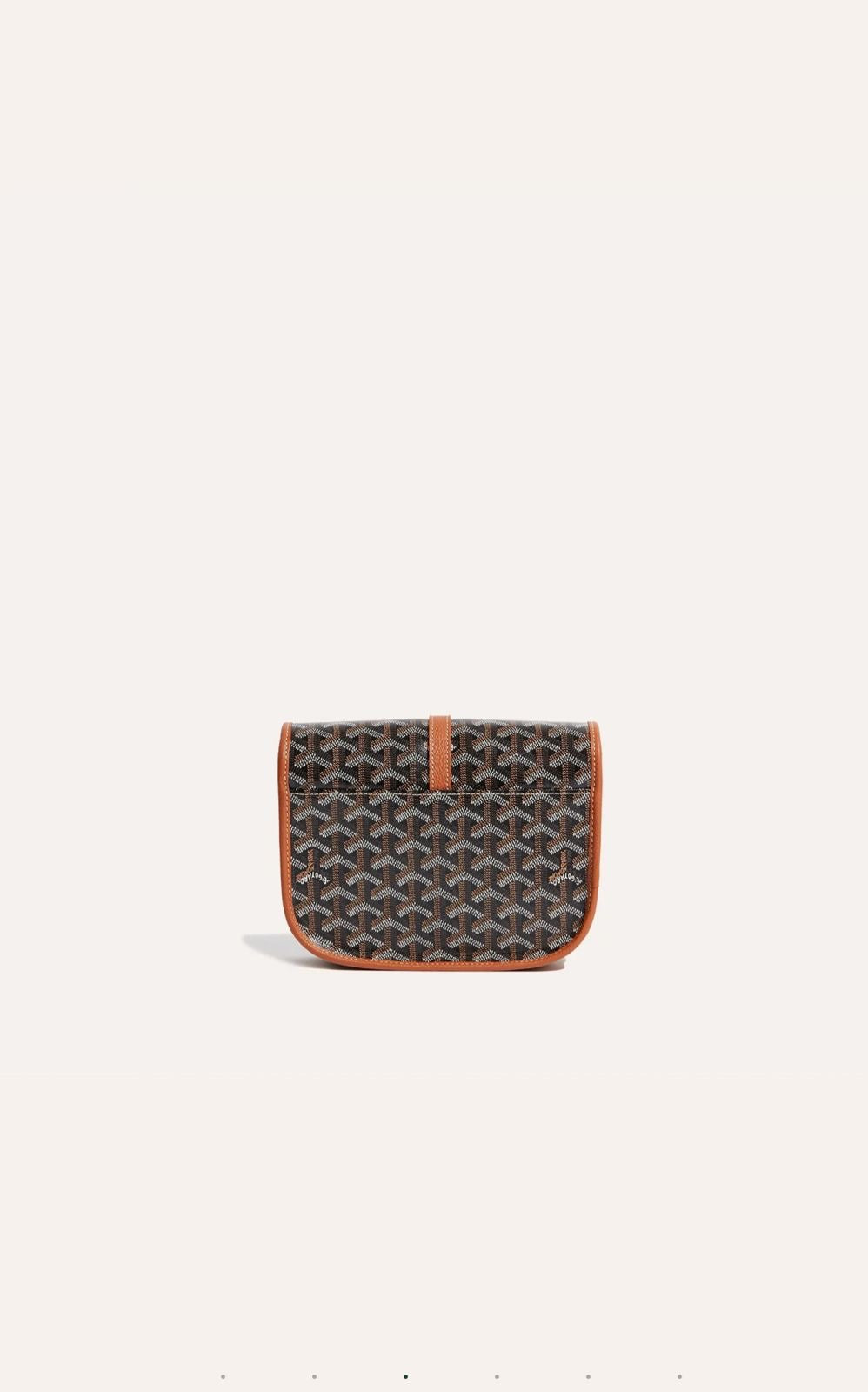 Goyard Belvedere PM Bag Black/Tan