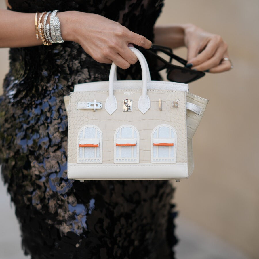 Hermès Limited Edition Birkin Faubourg Sellier – Neige White Matte Alligator
