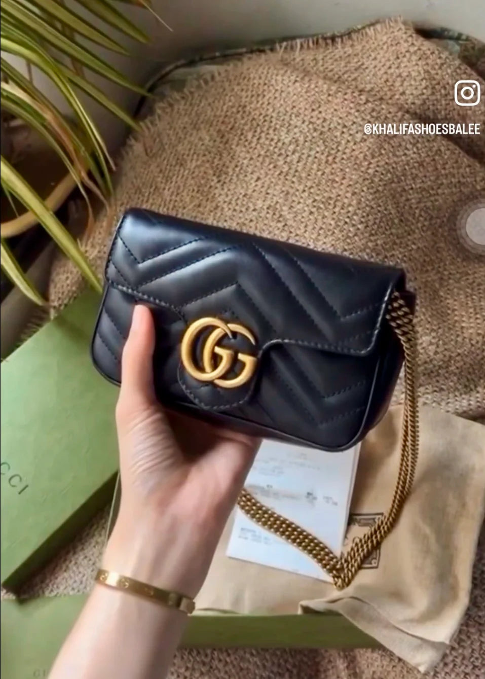 G U C C I Marmont Mini Shoulder Bag