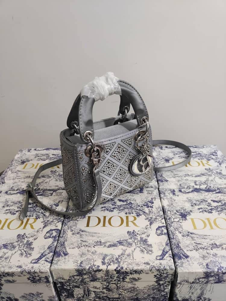 D I O R Stone Studded Bag