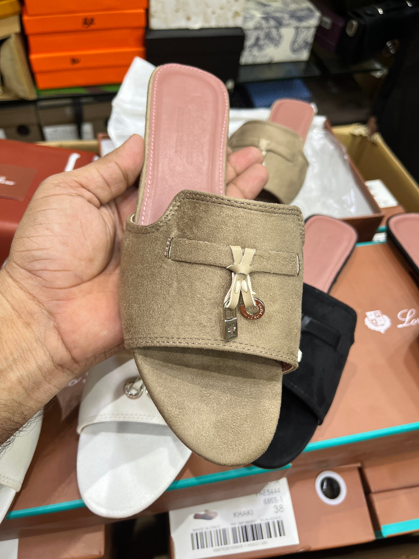 LP Suede Summer Charms Flat