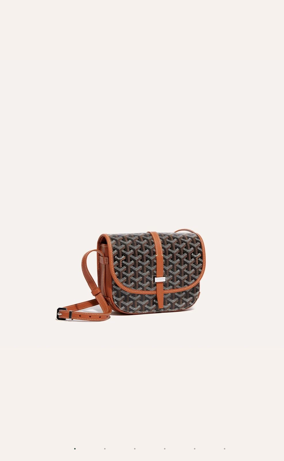 Goyard Belvedere PM Bag Black/Tan