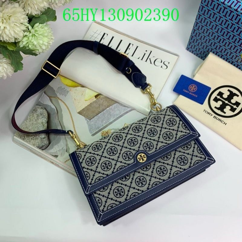 T Monogram in Jacquard / Leather