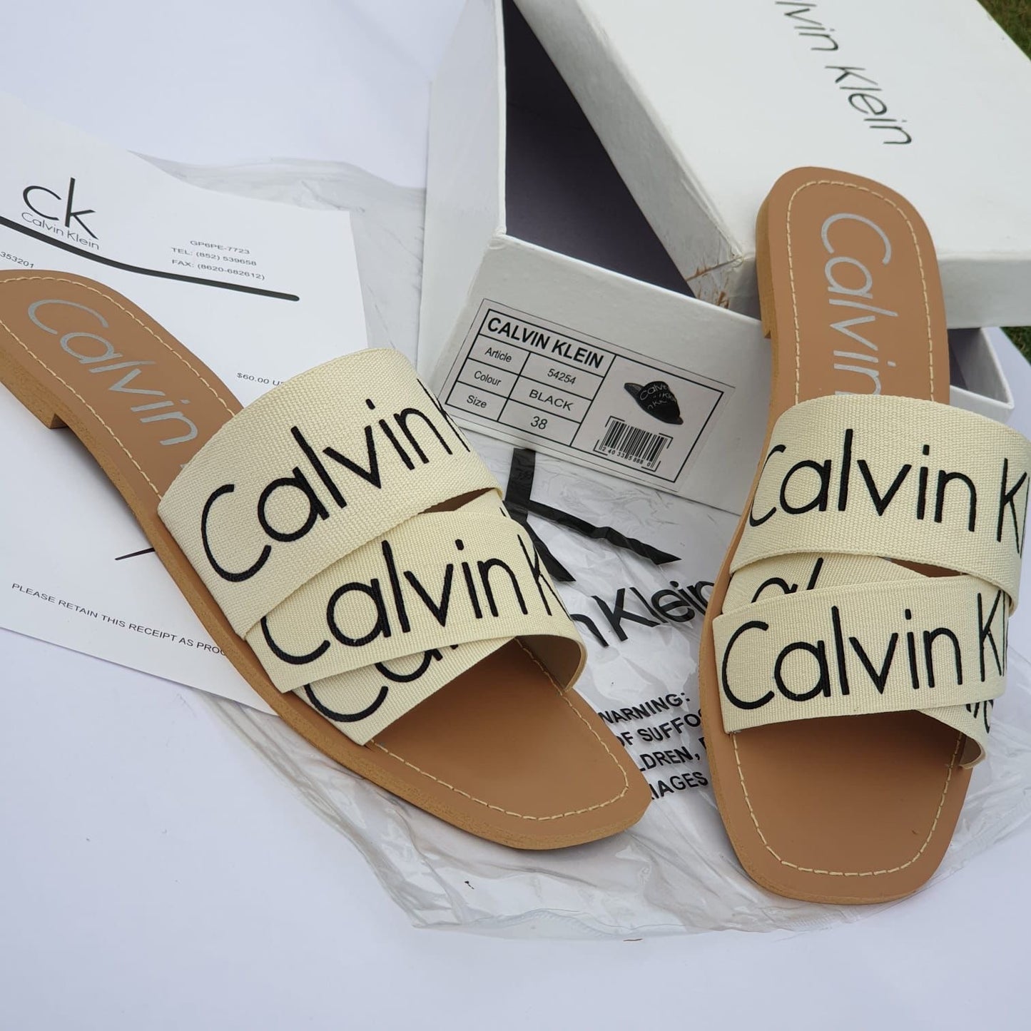 CK Flat Slippers
