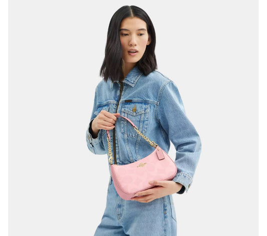 COACH TERI PINK SHOULDER BAG
