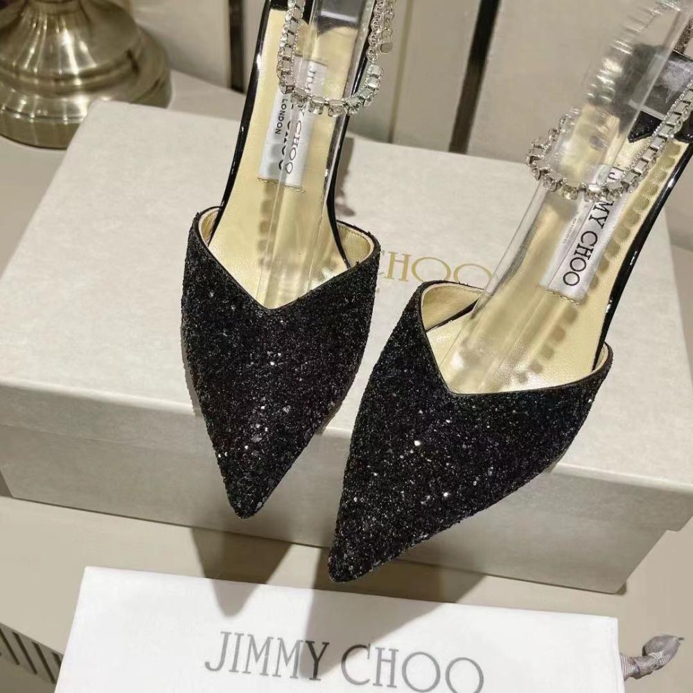 JIMMY CHOO GLITTER HEEL