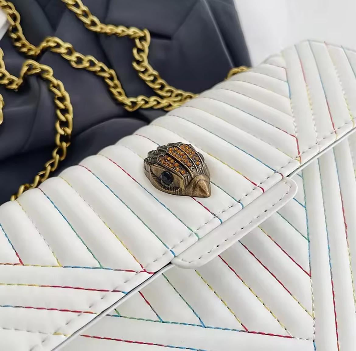 KG Rainbow Stitch Bag in 4 Amazing Colours