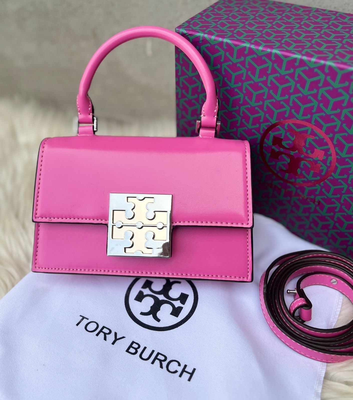 TB Mini Top Handle Bag