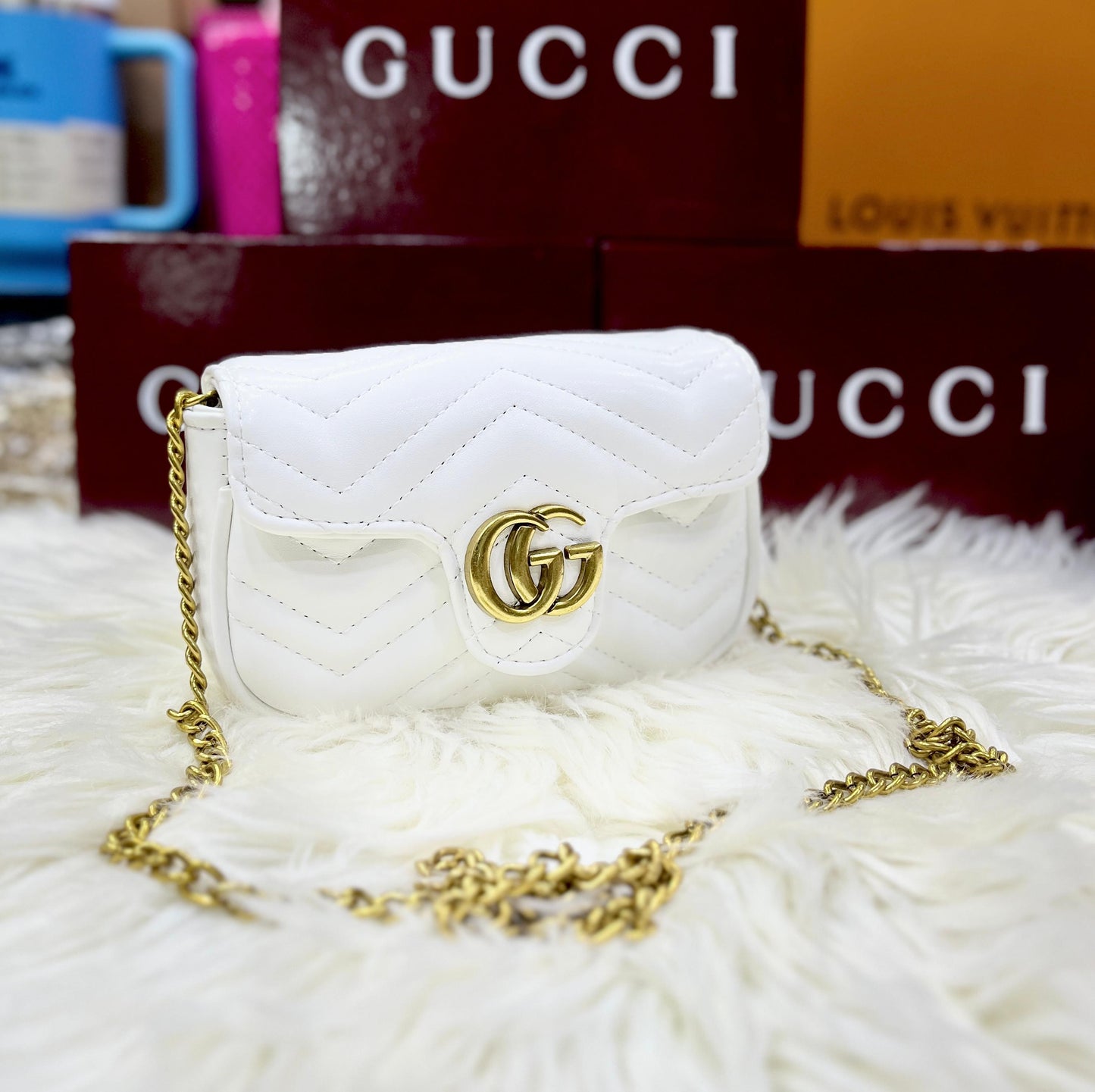 G U C C I Marmont Mini Shoulder Bag