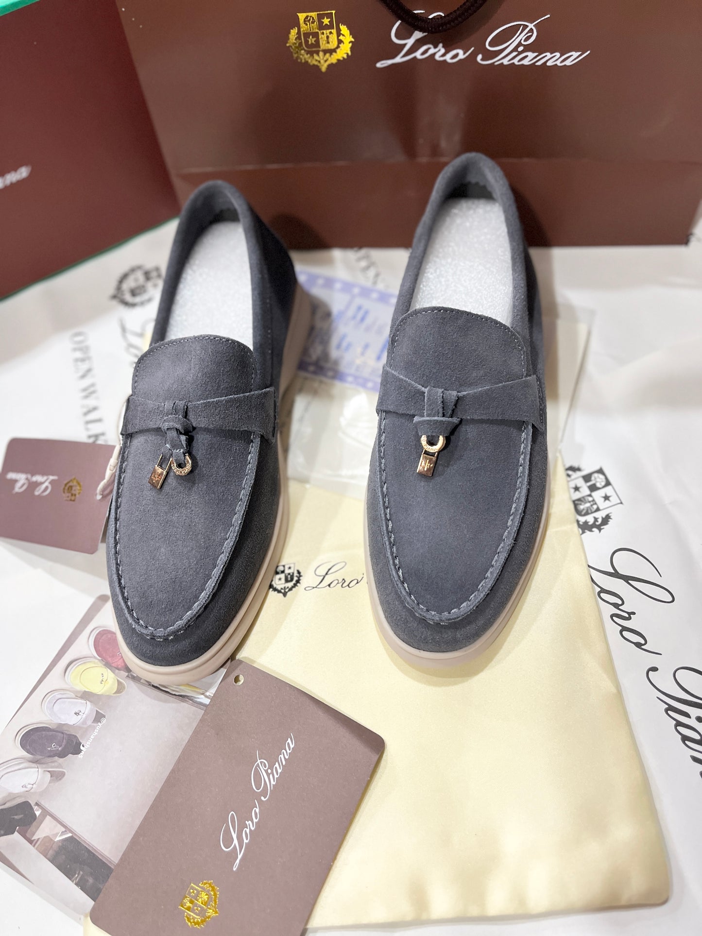 LP Summer Walk Loafers Grey