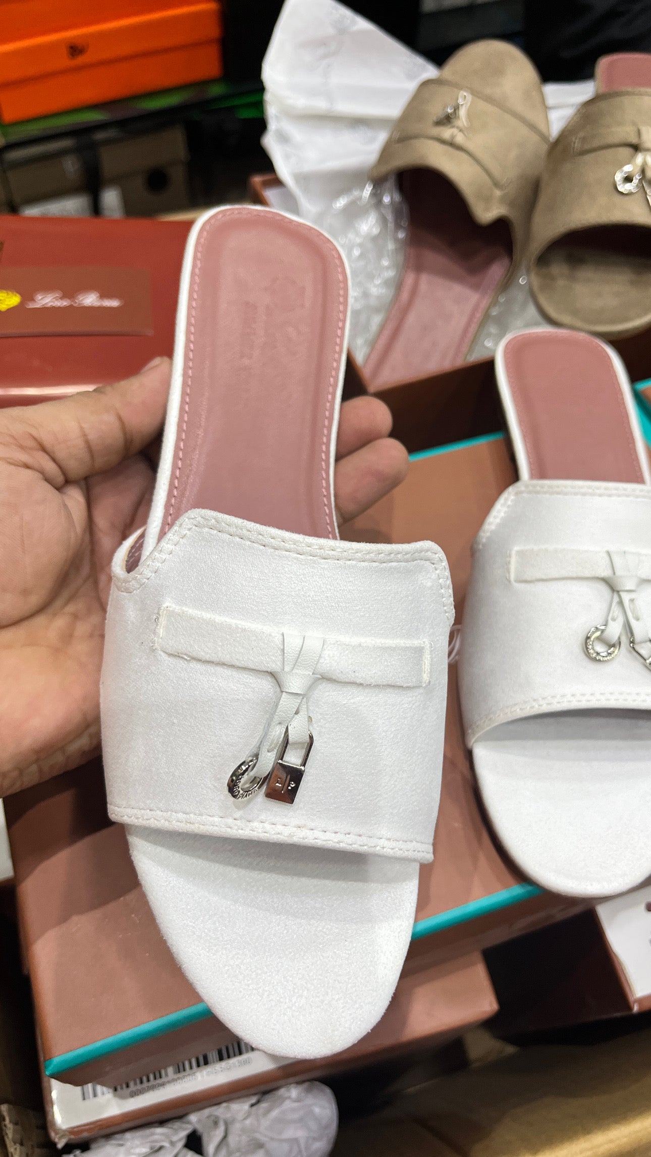 LP Suede Summer Charms Flat
