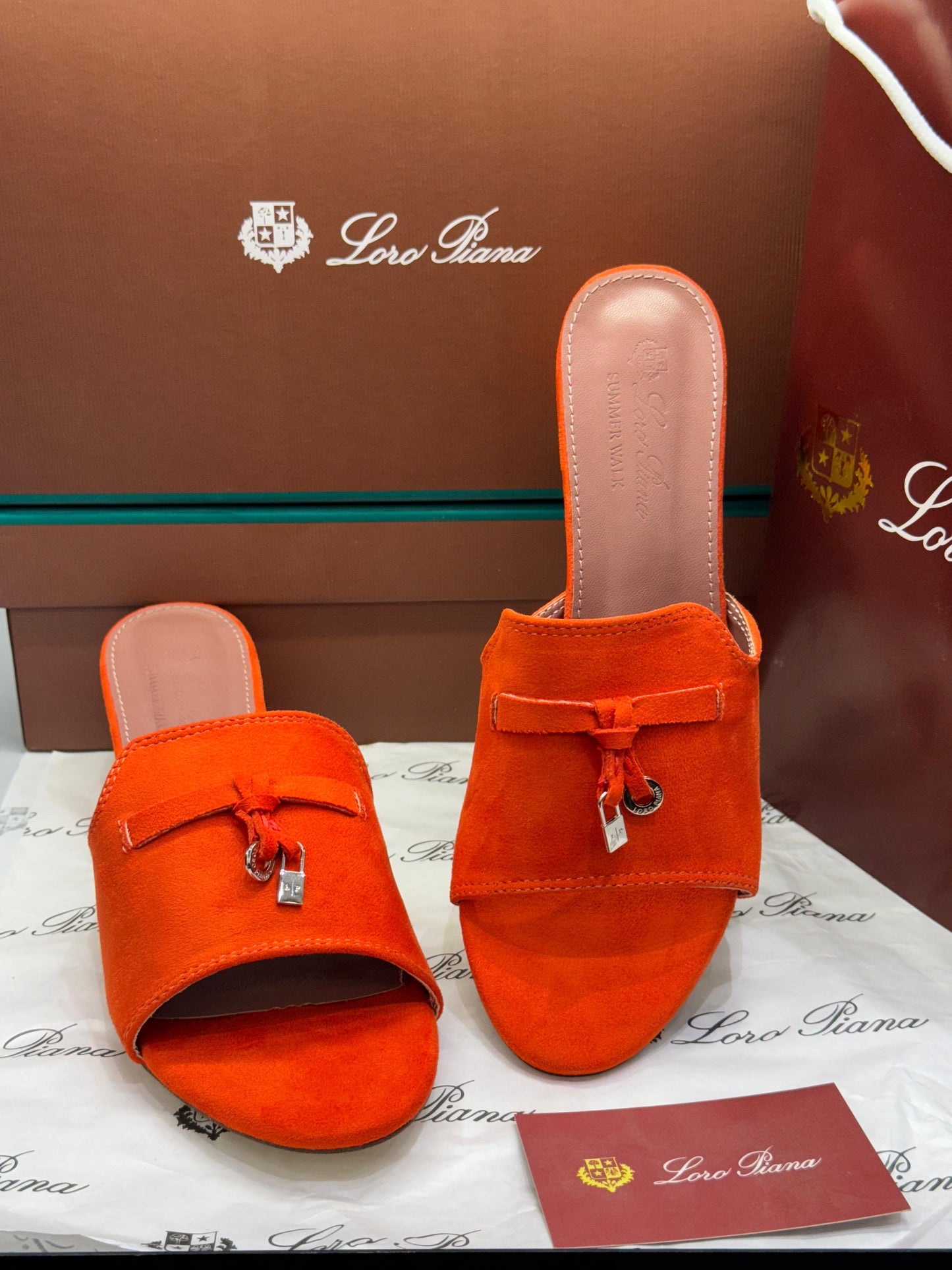 LORO PIANA SUMMER CHARMS SANDALS