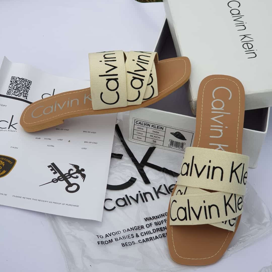 CK Flat Slippers