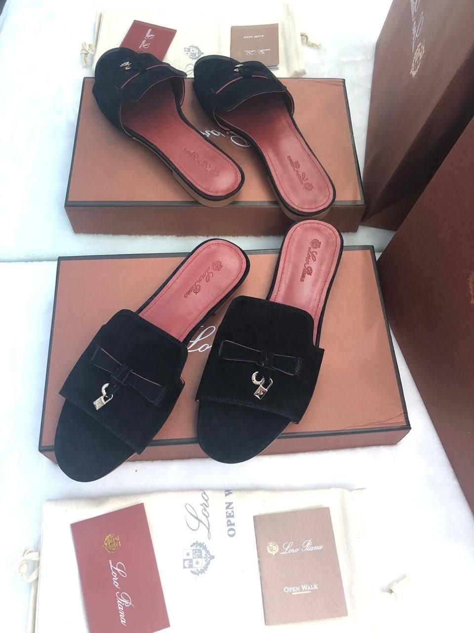LP Suede Summer Charms Flat