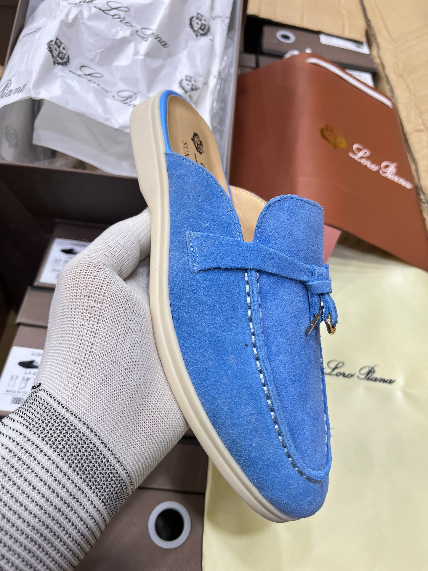 LP Summer Walk Suede Mules in 6 Colours