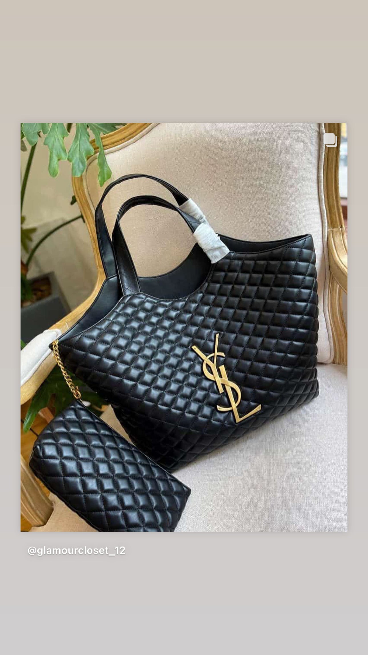 Y S L Bucket Bag