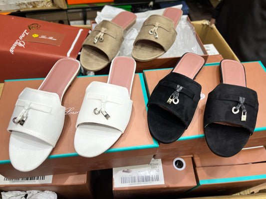 LP Suede Summer Charms Flat
