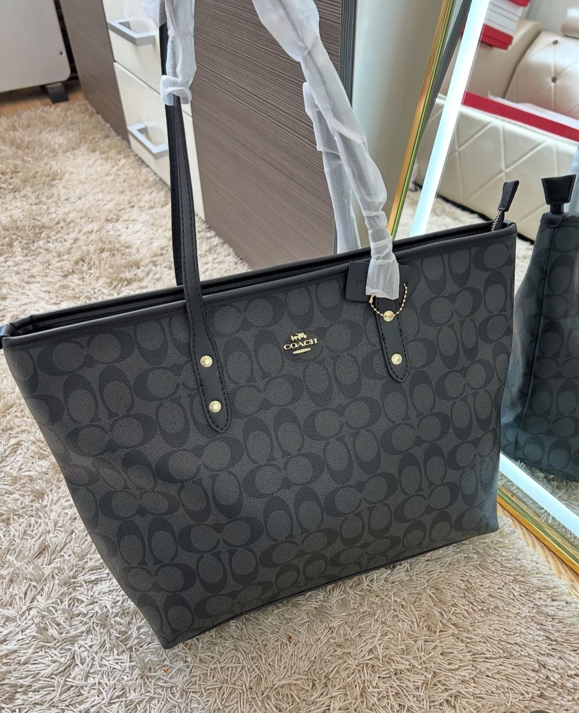 COACH TOTE BAG IN SIGNATURE CANVAS