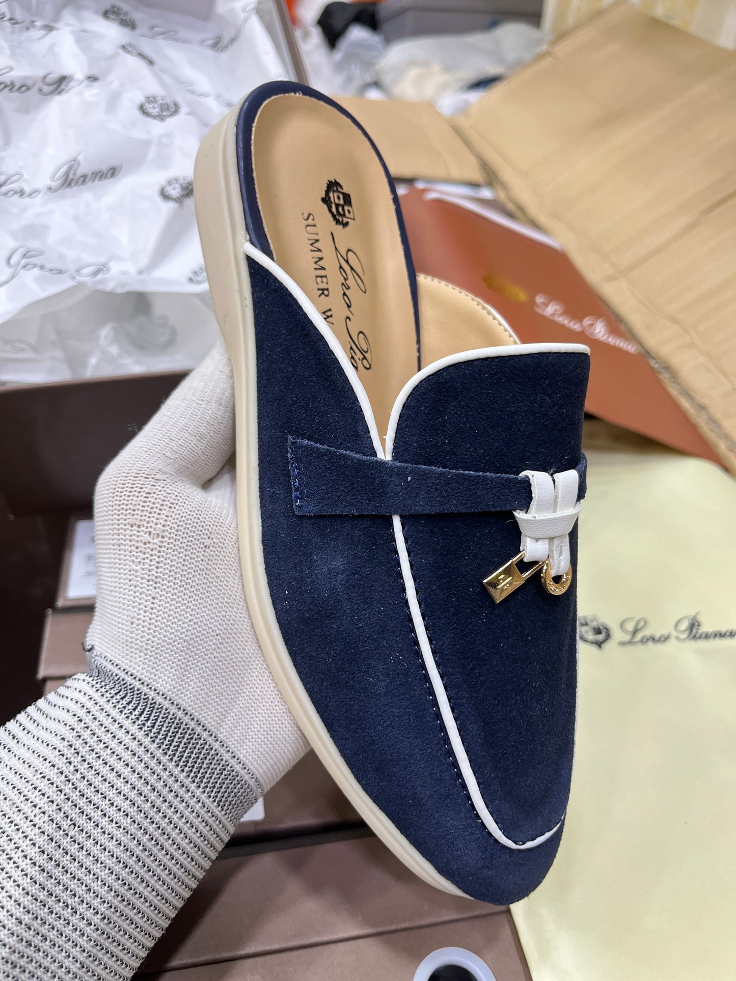 LP Summer Walk Suede Mules in 6 Colours