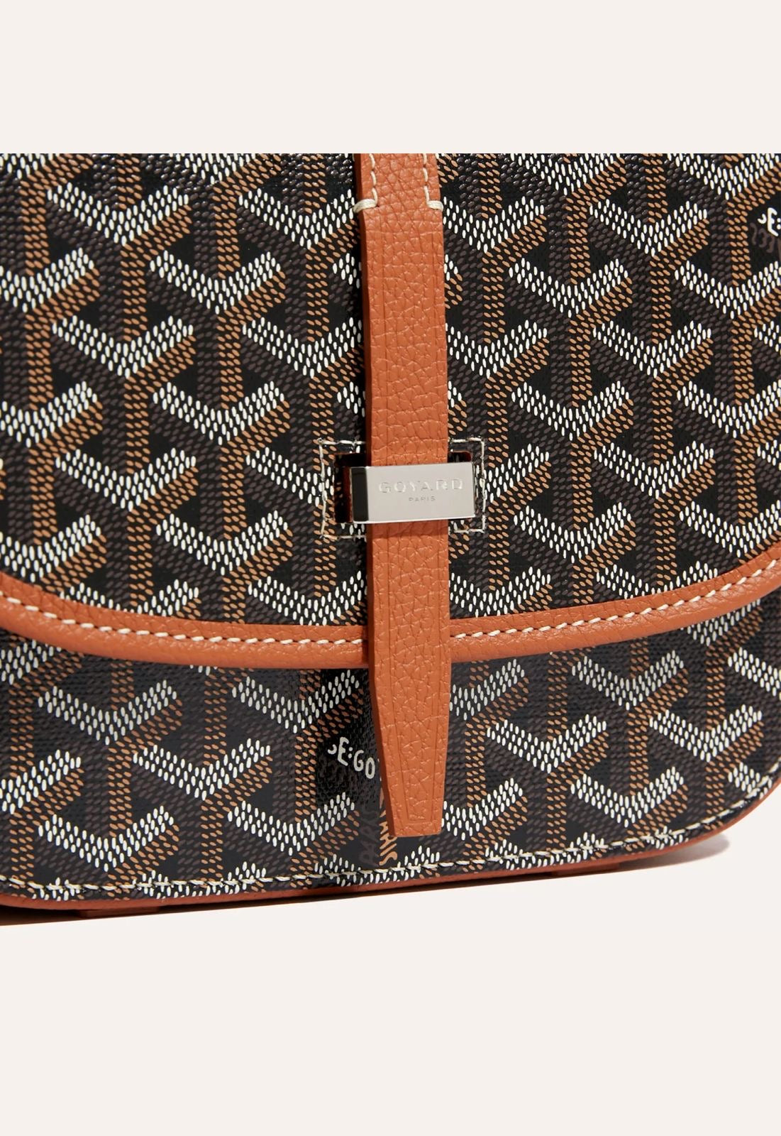 Goyard Belvedere PM Bag Black/Tan