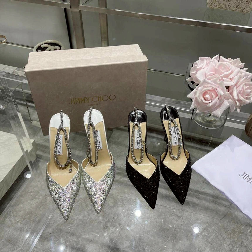JIMMY CHOO GLITTER HEEL